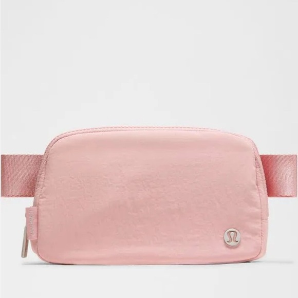 Lululemon Everywhere Belt Bag 1L New Calypso Pink Nylon Athleisure Crossbody - Picture 2 of 11